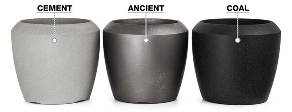 G21 Cement Round virágcserép 55,6 x 55,6 x 48,4