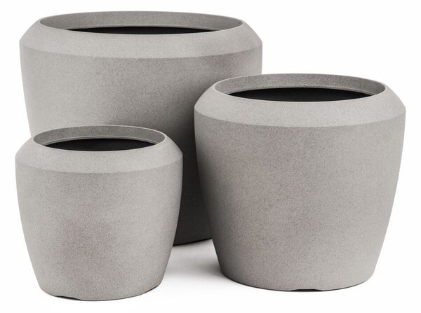 G21 Cement Round virágcserép 55,6 x 55,6 x 48,4