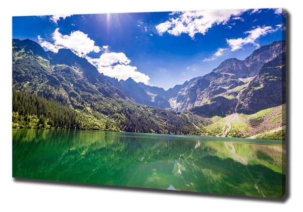 Feszített vászonkép Marine szem tatry