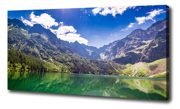 Feszített vászonkép Marine szem tatry