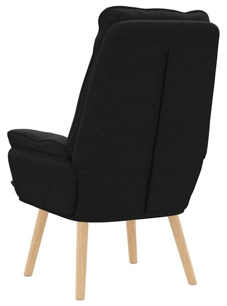 VidaXL Pihenőszék Fekete 69 x 74 x 93 cm szövet