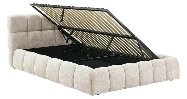 Parma II ágy 160 x 200 cm, krém