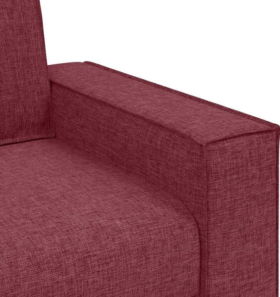 VidaXL bordó színű szövet kanapéfotel 60 cm