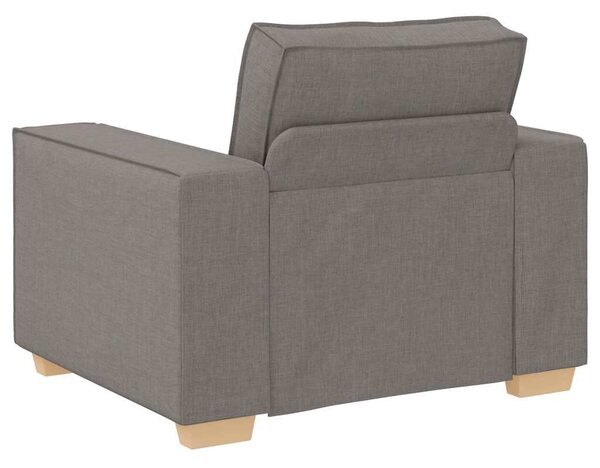 VidaXL bézs szövet kanapéfotel 60 cm