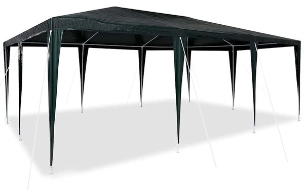VidaXL Parti Sátor - Zöld - 6x4 m - PE Ponyva