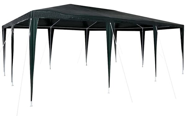 VidaXL Parti Sátor - Zöld - 6x4 m - PE Ponyva