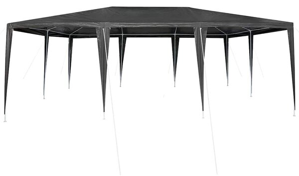 VidaXL Parti Sátor - 6x4 m, PE, Vízálló, Antracit