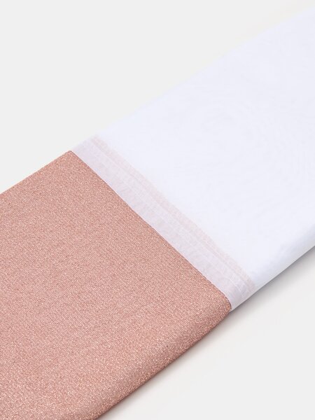 Sinsay - Függöny szalaggal - pasztellpink