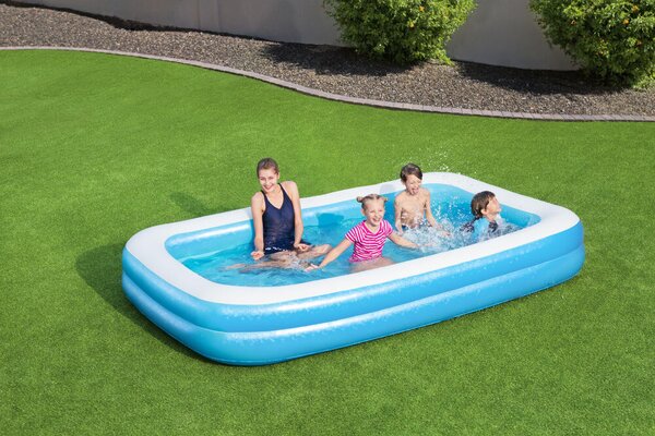 Bestway Családi téglalap alkú felfújható medence 305x183x46 cm (54150 BW)