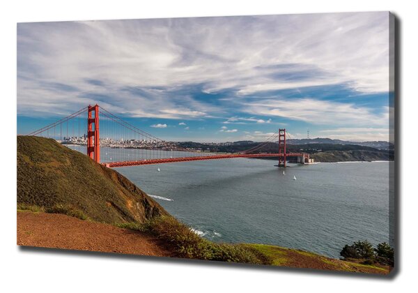 Vászonfotó Bridge san francisco