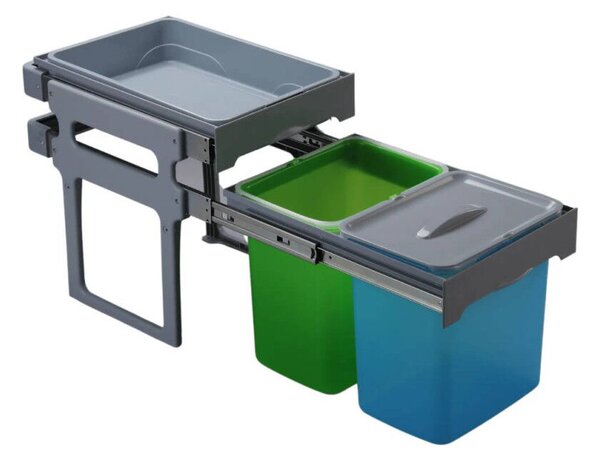 EKOTECH - Beépíthető hulladékgyűjtő TANK 40 - 2x16 liter