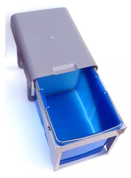 EKOTECH - Beépíthető hulladékgyűjtő EKKO FRONT 40 - 1x34 liter