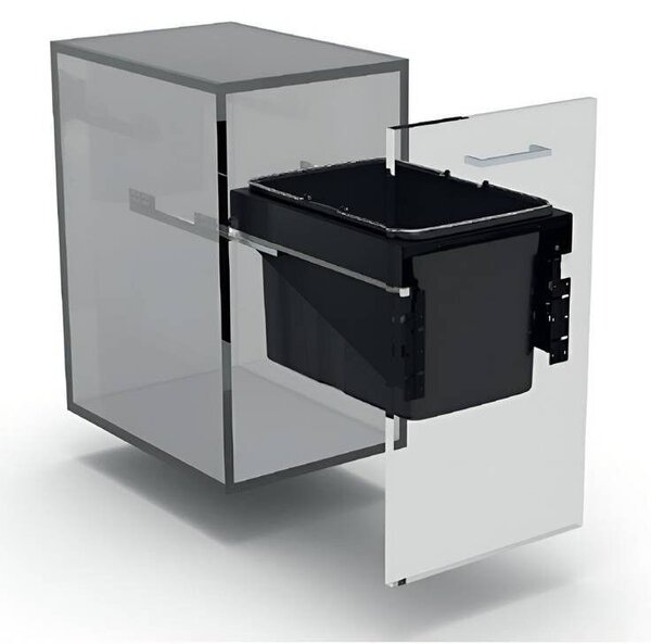 EKOTECH - Beépíthető hulladékgyűjtő FRONT 40 - 1x34 liter