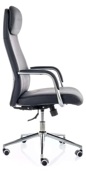 Woodrow irodai fotel, fekete