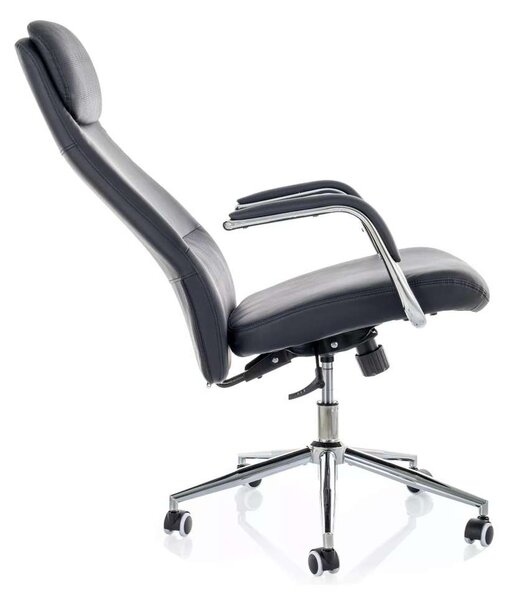 Woodrow irodai fotel, fekete