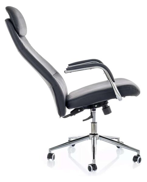 Woodrow irodai fotel, fekete