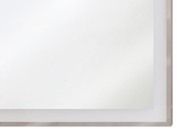LED fürdőszobai tükör ARGENS 80 cm 60 cm Ezüst