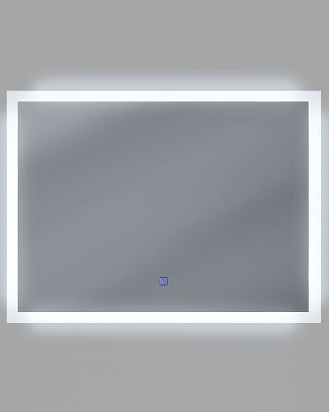 LED fürdőszobai tükör ADOUR 80 cm 60 cm Ezüst