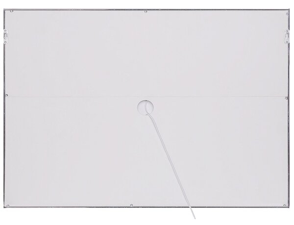 LED fürdőszobai tükör ARGENS 80 cm 60 cm Ezüst