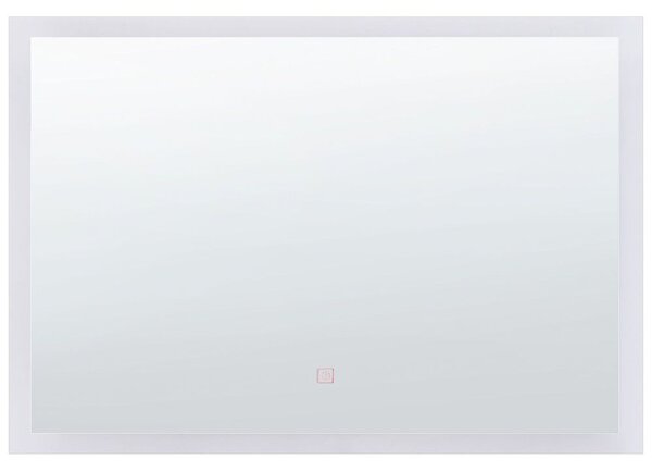 LED fürdőszobai tükör ADOUR 80 cm 60 cm Ezüst
