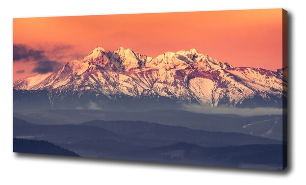 Vászon nyomtatás Sunrise tatry