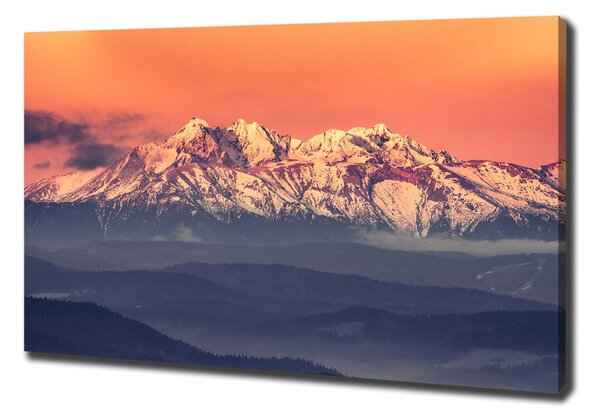 Vászon nyomtatás Sunrise tatry