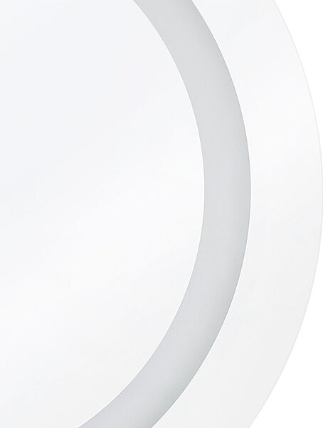 LED fürdőszobai tükör SELUNE 58 cm 58 cm Ezüst
