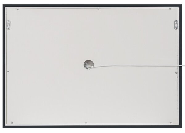 LED fürdőszobai tükör EYRE 80 cm 60 cm Ezüst