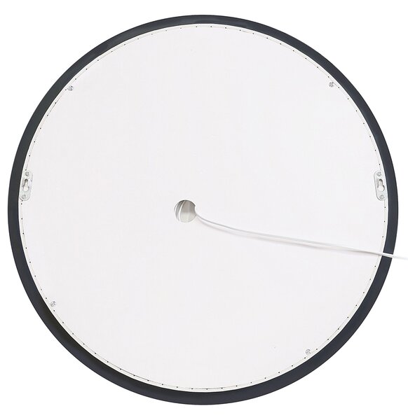 LED fürdőszobai tükör SELUNE 58 cm 58 cm Ezüst