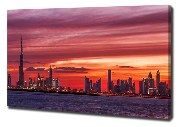 Vászonfotó Sunset dubai