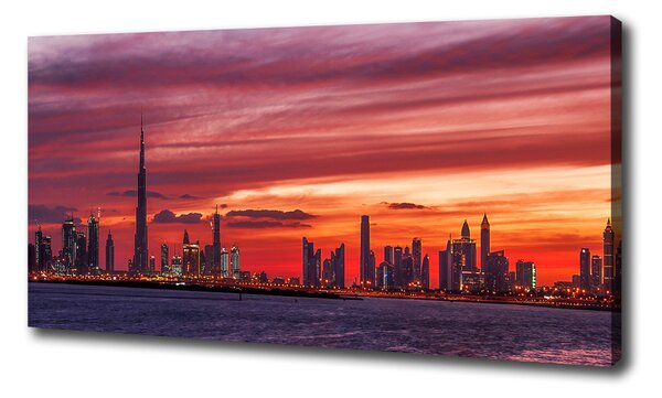 Vászonfotó Sunset dubai