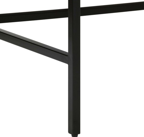 Konzol asztal 100x55x75 cm Tömör durva fa mangó