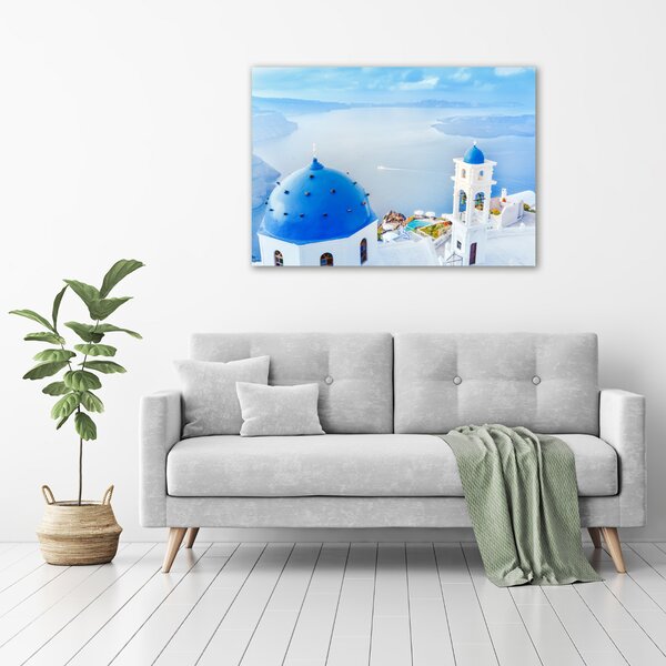 Vászonfotó Santorini, görögország