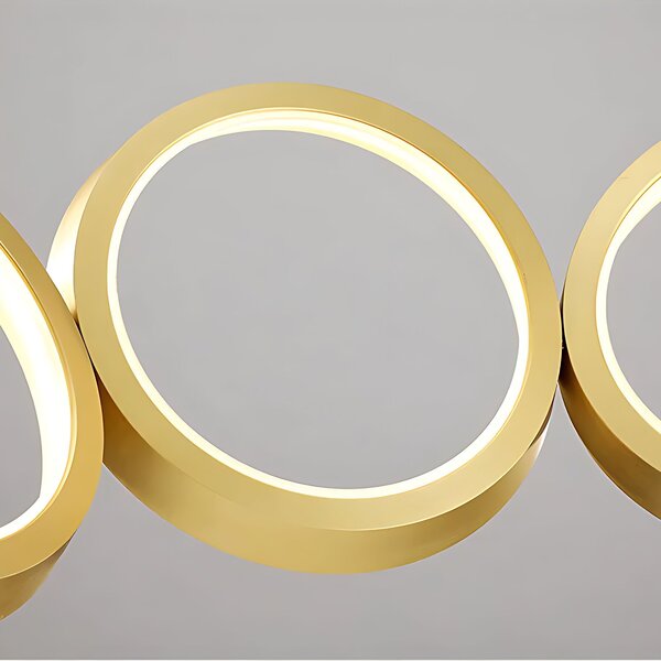 LED lámpa APP1800-CP Brush Gold