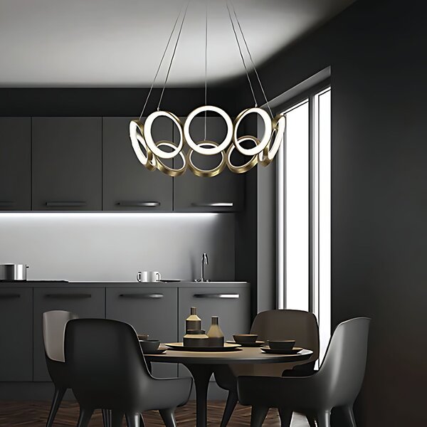 LED lámpa APP1800-CP Brush Gold