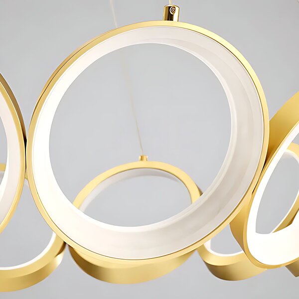 LED lámpa APP1800-CP Brush Gold