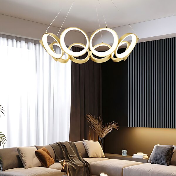 LED lámpa APP1800-CP Brush Gold