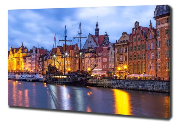 Vászon nyomtatás Gdansk lengyelország