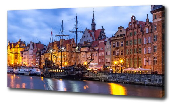 Vászon nyomtatás Gdansk lengyelország