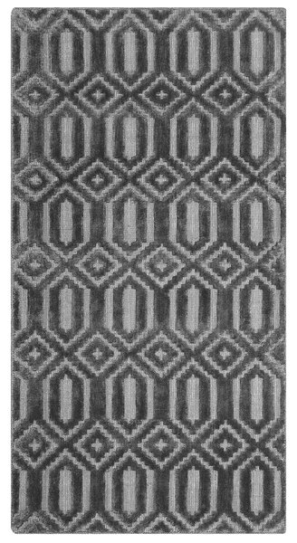Szőnyeg ADATEPE Sötétszürke 80 x 150 cm Viszkóz