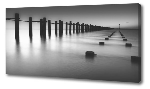 Vászon nyomtatás Hullámtörő thames