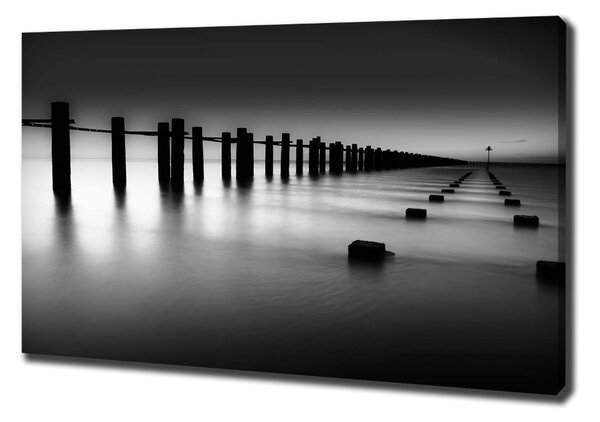 Vászon nyomtatás Hullámtörő thames