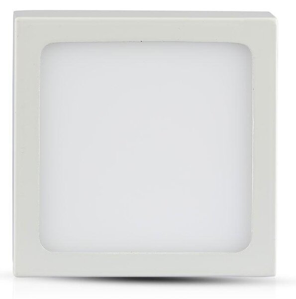 V-TAC falon kívüli mennyezeti szögletes LED panel 12W meleg fehér - SKU 4913