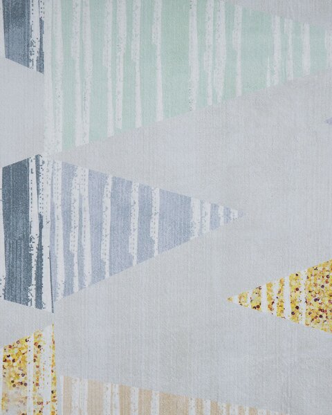 Szőnyeg YAYLA Szürke 80 x 150 cm