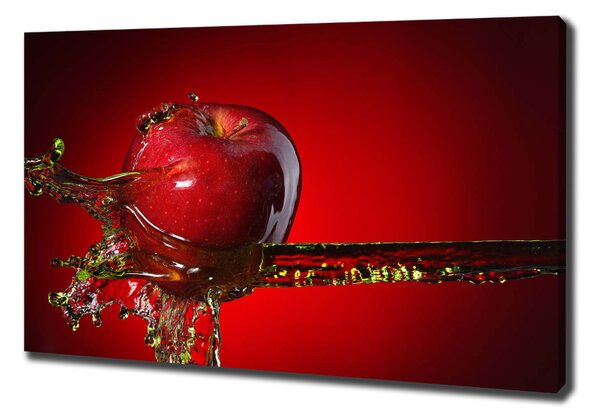 Fali vászonkép Az apple és a víz