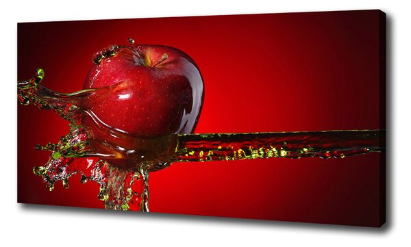 Fali vászonkép Az apple és a víz