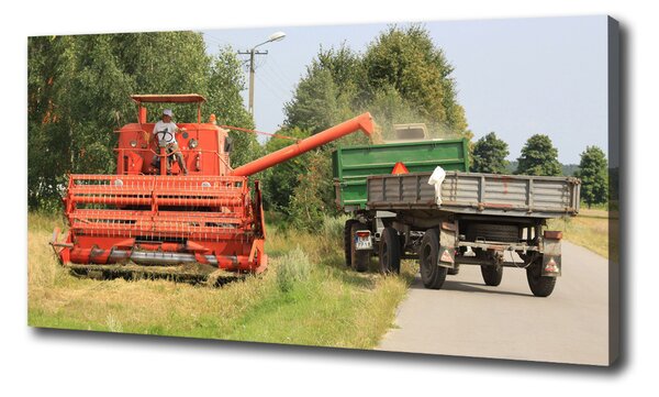 Vászonkép falra Kombájn kombájn-