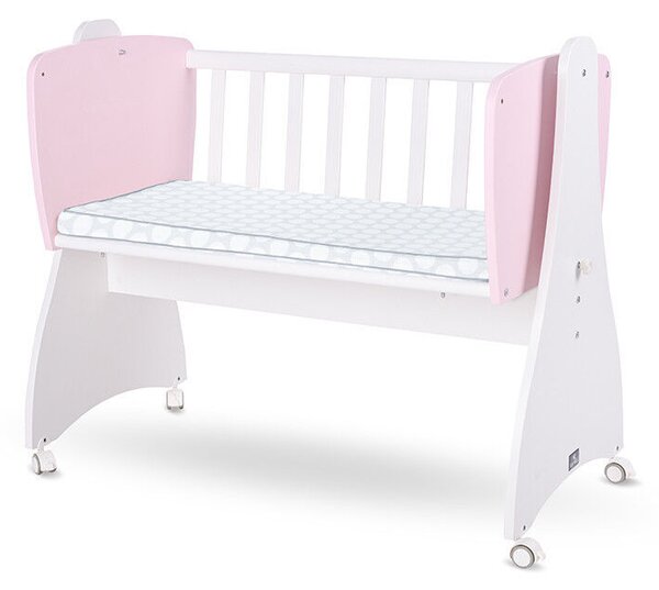Lorelli First Dreams ringatható bölcső 105x55 - White / Orchid Pink New