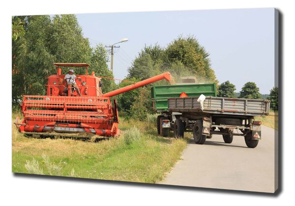 Vászonkép falra Kombájn kombájn-