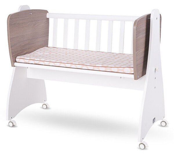 Lorelli First Dreams ringatható bölcső 105x55 - White / Coffee New